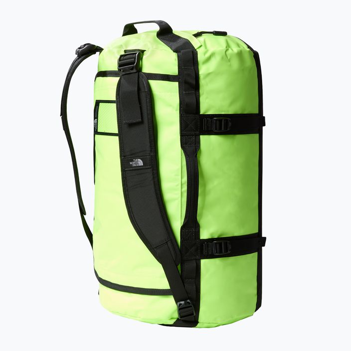 Torba podróżna The North Face Base Camp Duffel S 50 l safety green/black 3