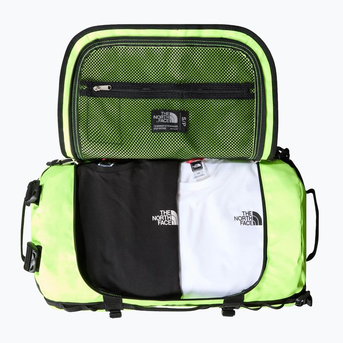 Torba podróżna The North Face Base Camp Duffel S 50 l safety green/black 4