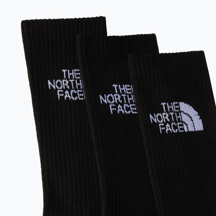 Skarpety trekkingowe The North Face Multi Sport Cush Crew Sock 3 pary black 2