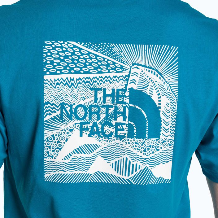 Koszulka męska The North Face Redbox Celebration adriatic blue 4