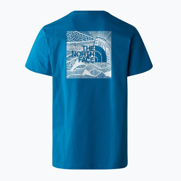 Koszulka męska The North Face Redbox Celebration adriatic blue 6