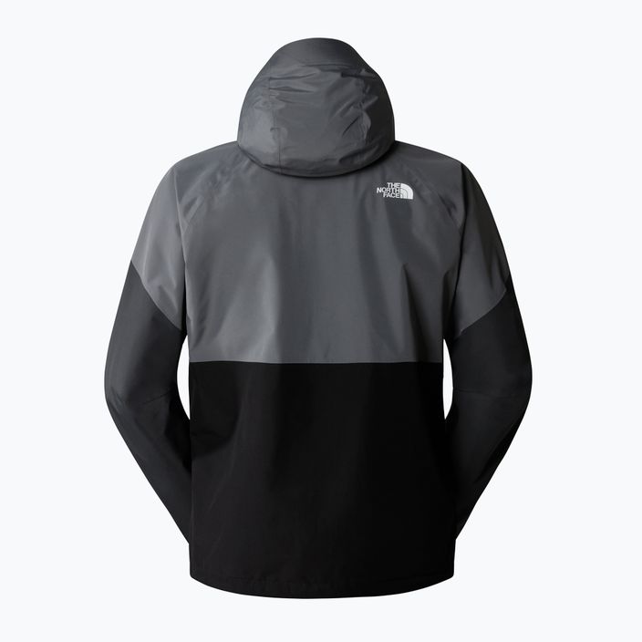 Kurtka przeciwdeszczowa męska The North Face Lightning Zip-In black/smoked pearl 2