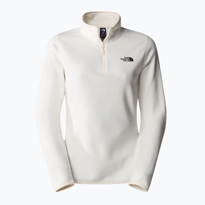 Bluza damska The North Face 100 Glacier 1/4 Zip white dune