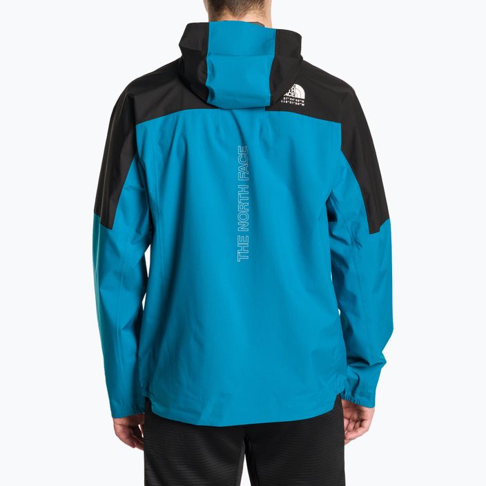 Kurtka przeciwdeszczowa męska The North Face Sheltered Creek 2.5 L adriatic blue/black 2