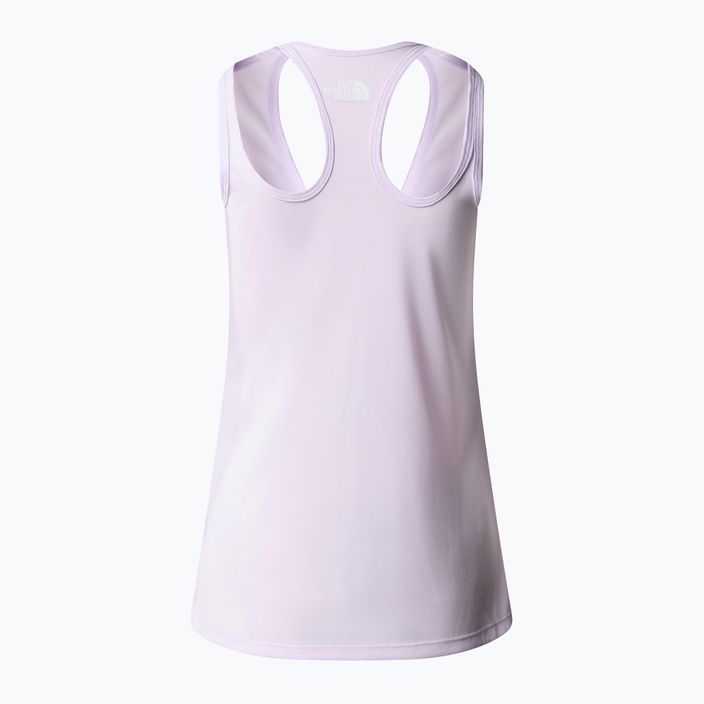 Tank top treningowy damski The North Face Flex Tank icy lilac 2