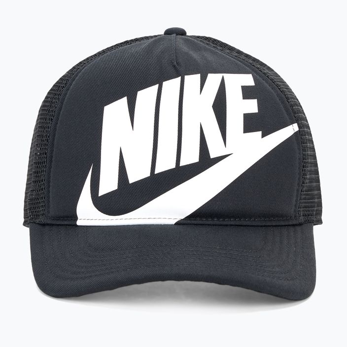 Czapka z daszkiem dziecięca Nike Rise Structured Trucker black / black / white 2