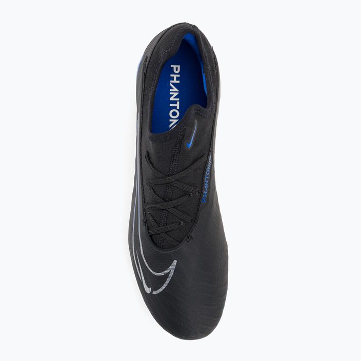 Buty do piłki nożnej Nike Phantom GX Pro FG black/chrome/hyper royal 6