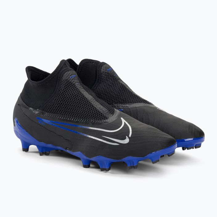 Buty do piłki nożnej Nike Phantom GX Pro DF FG black/chrome/hyper royal 4