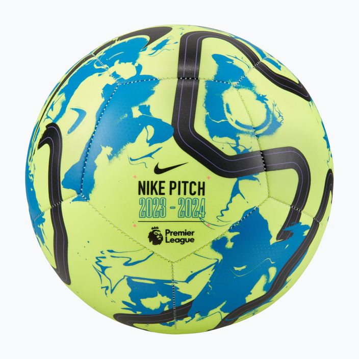Piłka do piłki nożnej Nike Premier League Pitch volt/blue nebula/black rozmiar 5 6