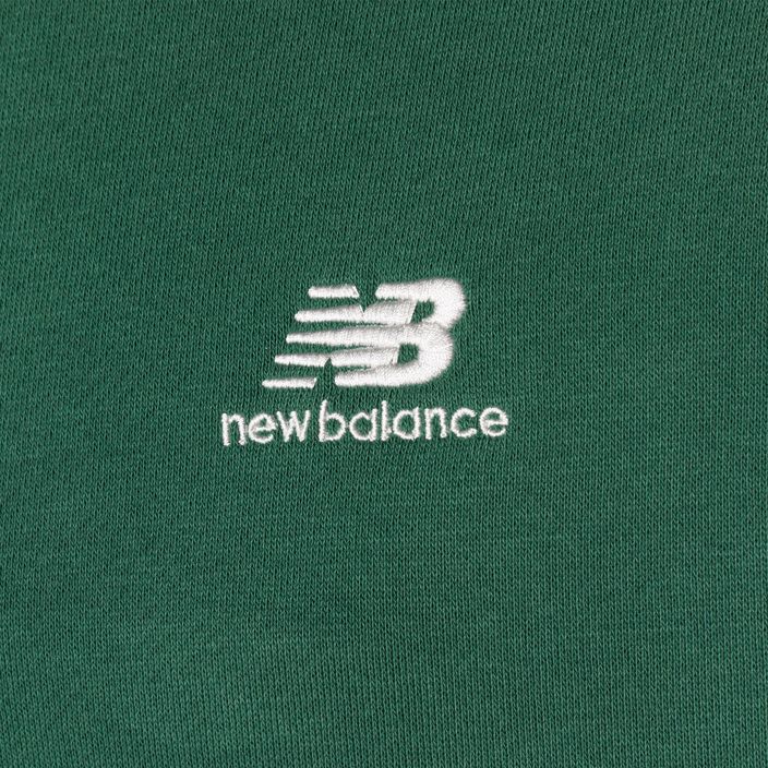 Bluza męska New Balance Hoops Fleece Hoodie team forest green 7