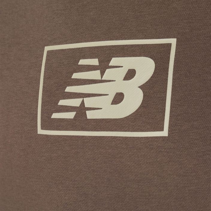 Bluza męska New Balance Essentials Hoodie darkmush 7