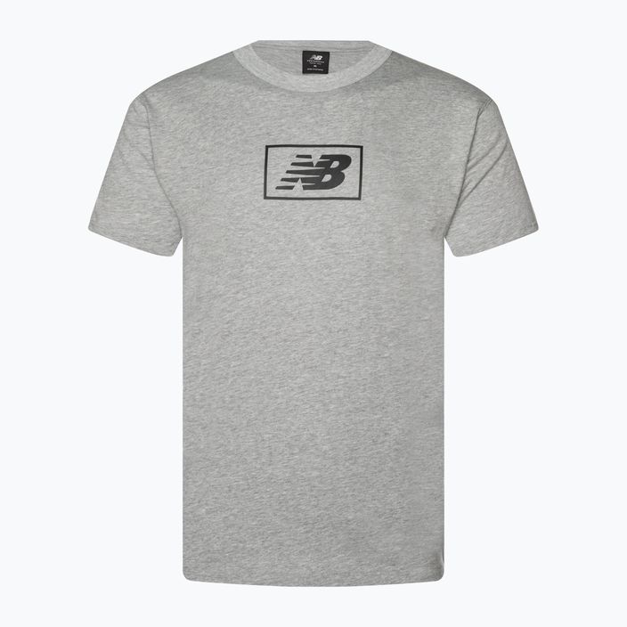 Koszulka męska New Balance Essentials Logo athletic grey 4