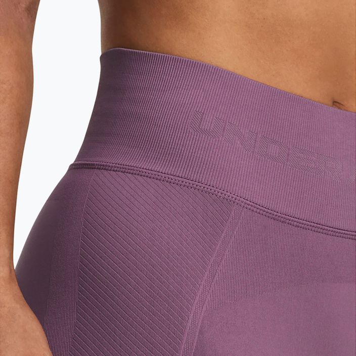 Spodenki treningowe damskie Under Armour Train Seamless misty purple/white 4