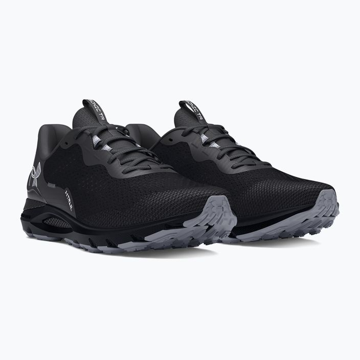 Buty do biegania męskie Under Armour Sonic Trail black/anthracite/steel 3