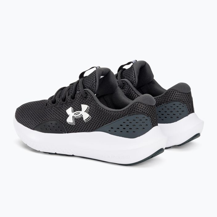 Buty do biegania męskie Under Armour Charged Surge 4 black/anthracite/whitev 3