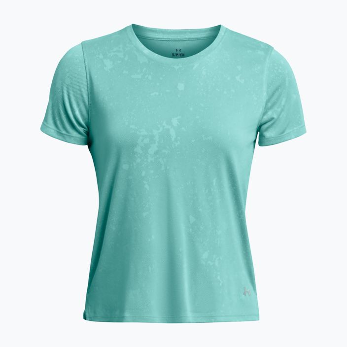 Koszulka do biegania damska Under Armour Streaker Splatter radial turquoise/reflective 3