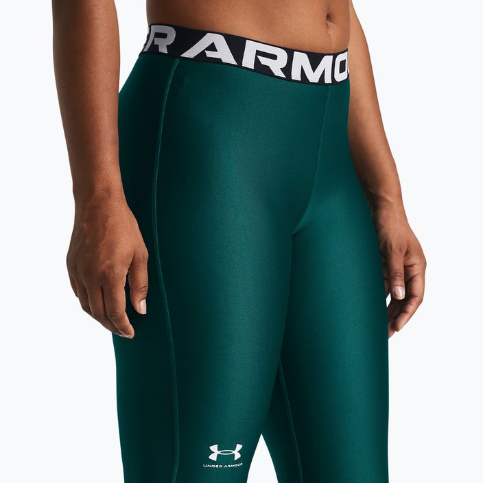 Legginsy damskie Under Armour HeatGear hydro teal/white 4