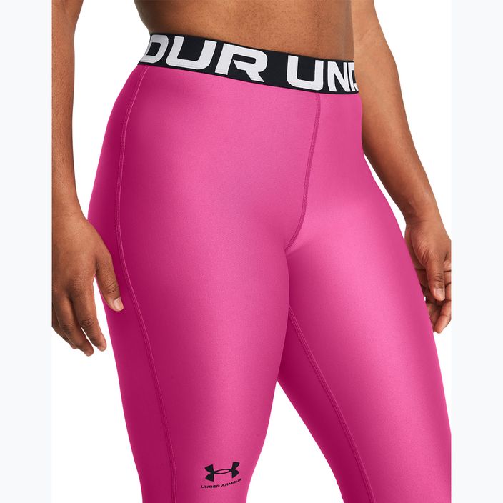 Legginsy damskie Under Armour HeatGear astro pink/black 4