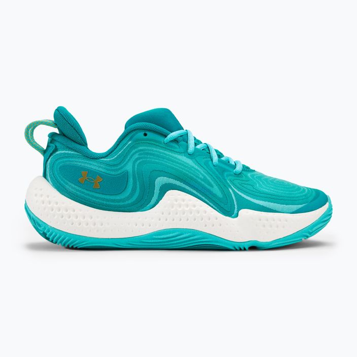Buty Under Armour Spawn 6 circuit teal/sky blue/white 2