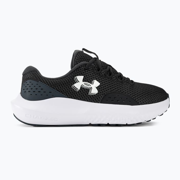 Buty do biegania damskie Under Armour Charged Surge 4 black/anthracite/white 2
