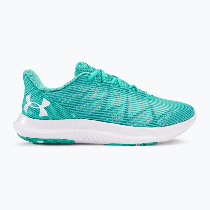 Buty do biegania damskie Under Armour Charged Speed Swift radial turquoise/circuit teal/white 2