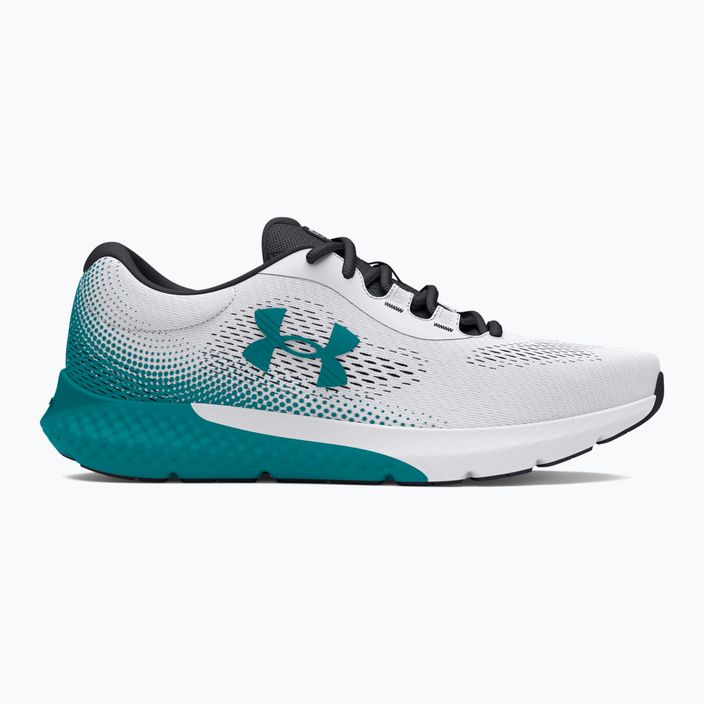 Buty do biegania męskie Under Armour Charged Rogue 4 white/circuit teal/circuit teal 9