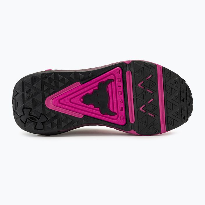 Buty treningowe damskie Under Armour Project Rock 6 astro pink/black/astro pink 4