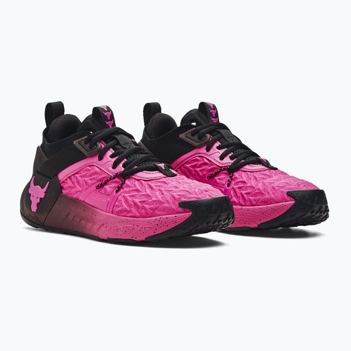 Buty treningowe damskie Under Armour Project Rock 6 astro pink/black/astro pink 8