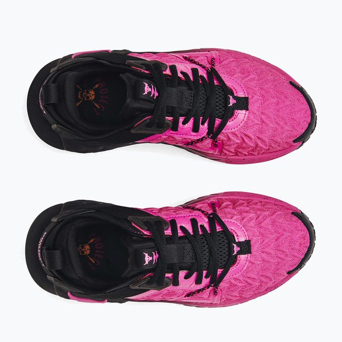 Buty treningowe damskie Under Armour Project Rock 6 astro pink/black/astro pink 11