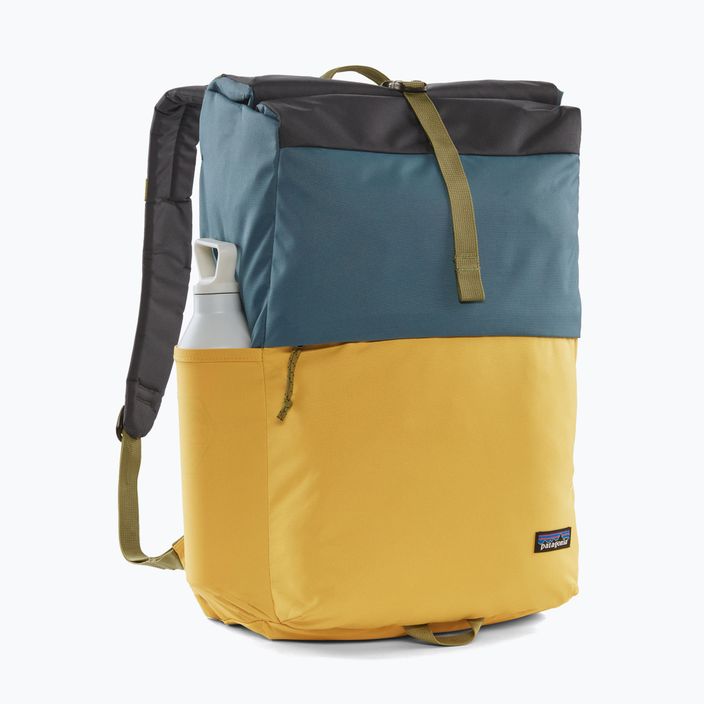 Plecak miejski Patagonia Fieldsmith Roll Top Pack 30 l surfboard yellow/abalone blue 4