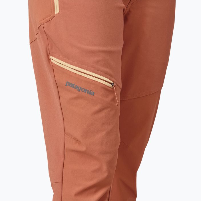 Spodnie trekkingowe damskie Patagonia Terravia Alpine Pants sienna clay 5