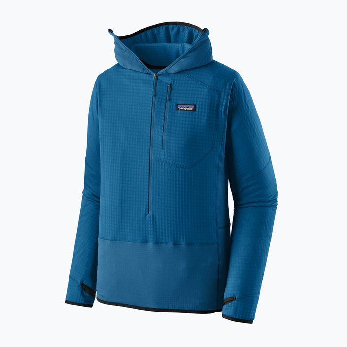 Bluza trekkingowa męska R1 Pullover Hoody endless blue 3