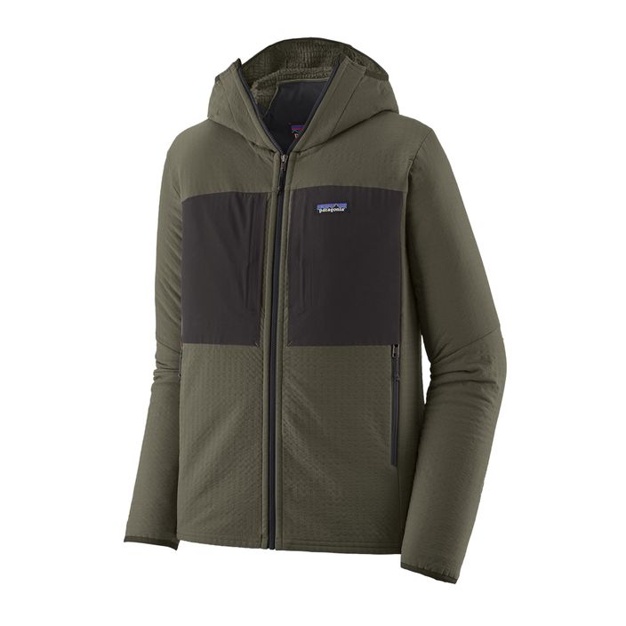 Kurtka softshell męska Patagonia R2 TechFace Hoody pine needle green 2