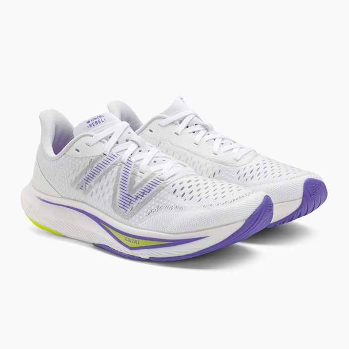 Buty do biegania damskie New Balance FuelCell Rebel v3 munsell white 4