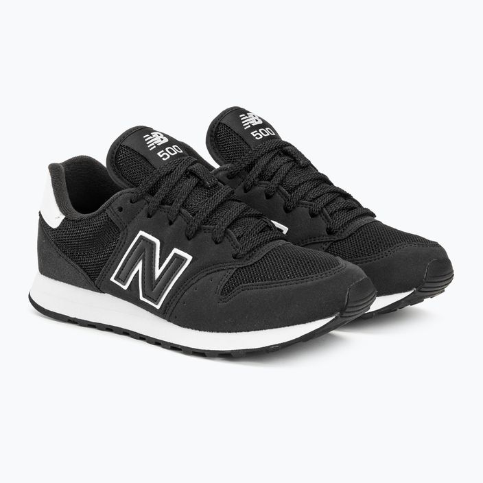 Buty męskie New Balance 500's V2 black/white 4