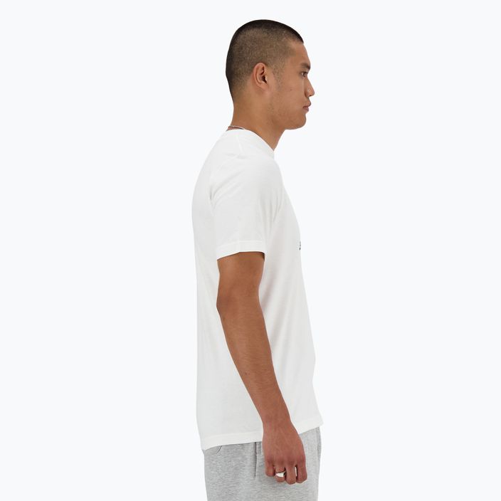 Koszulka męska New Balance Stacked Logo white 2