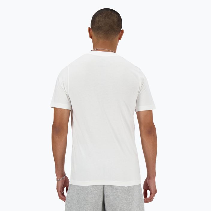 Koszulka męska New Balance Stacked Logo white 3