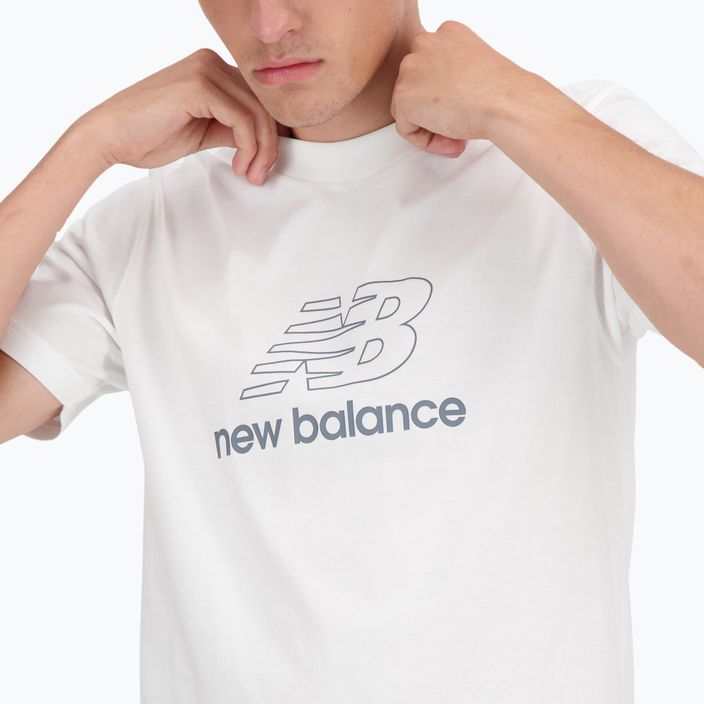 Koszulka męska New Balance Graphic V Flying white 4