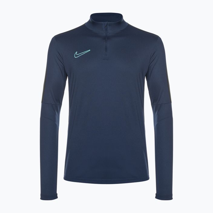 Longsleeve piłkarski męski Nike Academy Dri-Fit 1/2-Zip midnight navy/black/midnight navy/hyper turquoise
