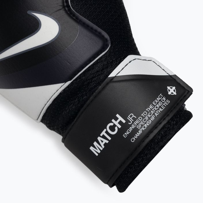 Rękawice bramkarskie dziecięce Nike Match black/dark grey/white 4