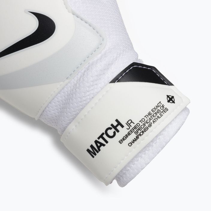 Rękawice bramkarskie dziecięce Nike Match white/pure platinum/black 4