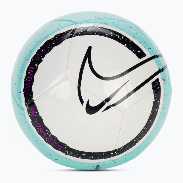 Piłka do piłki nożnej dziecięca Nike Phantom HO23 hyper turquoise/white/fuchsia dream/black rozmiar 4
