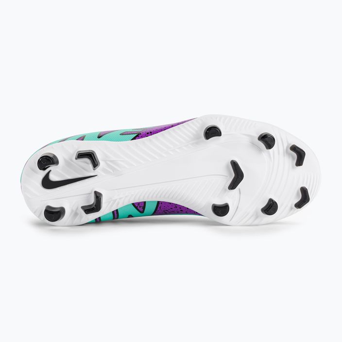 Buty piłkarskie dziecięce Nike JR Mercurial Zoom Vapor 15 FG/MG hyper turquoise/black/ white/fuchsia dream 5
