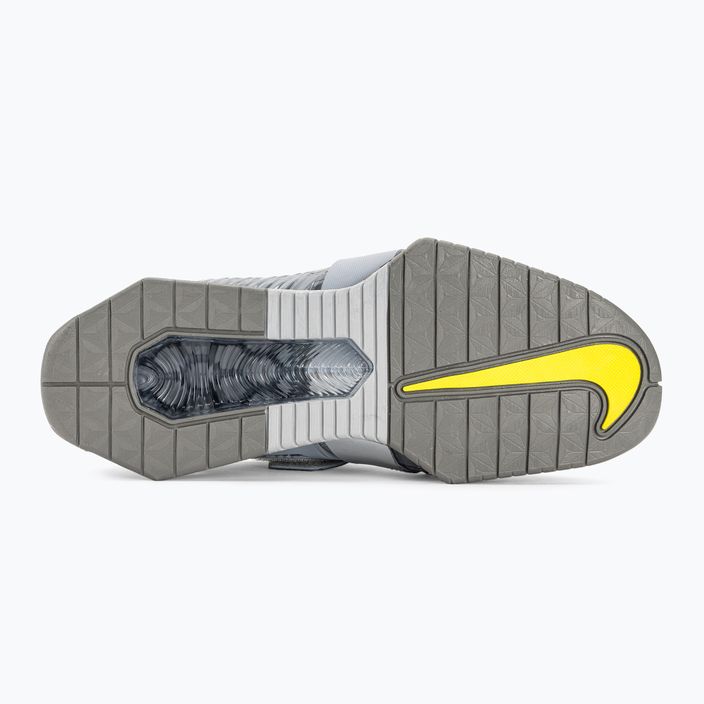 Buty do podnoszenia ciężarów Nike Romaleos 4 wolf grey/lightening/blk met silver 5
