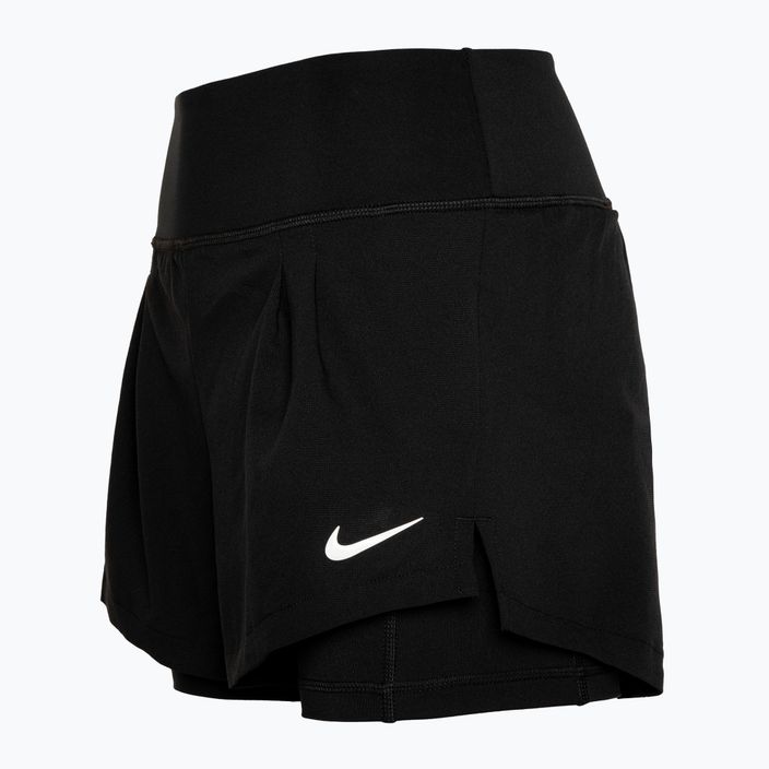 Spodenki tenisowe damskie Nike Court Dri-Fit Advantage black/white 3