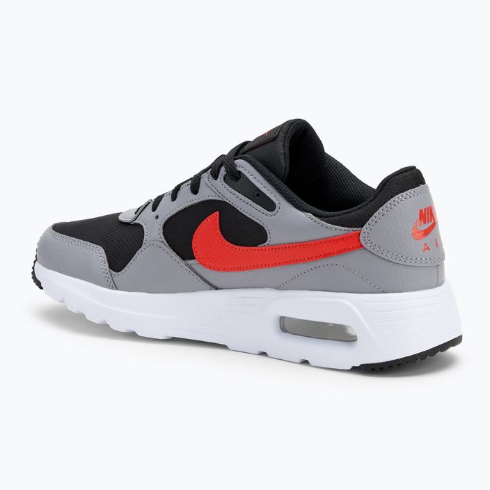 Buty męskie Nike Air Max SC black/cement gray/picante red 3