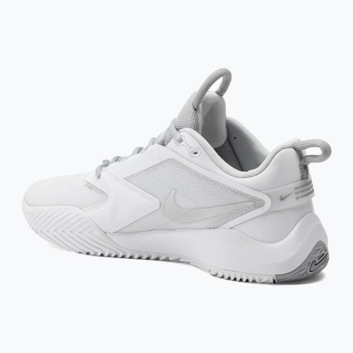 Buty siatkarskie Nike Zoom Hyperace 3 photon dust/mtlc silver-white 3