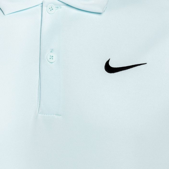 Koszulka polo męska Nike Court Dri-Fit Polo Solid glacier blue/black 3