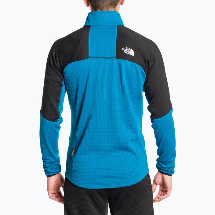 Bluza trekkingowa męska The North Face Stormgap Powergrid black/arctic blue 2