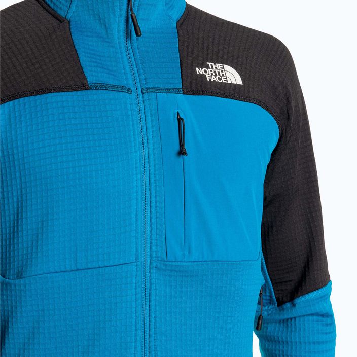 Bluza trekkingowa męska The North Face Stormgap Powergrid black/arctic blue 3